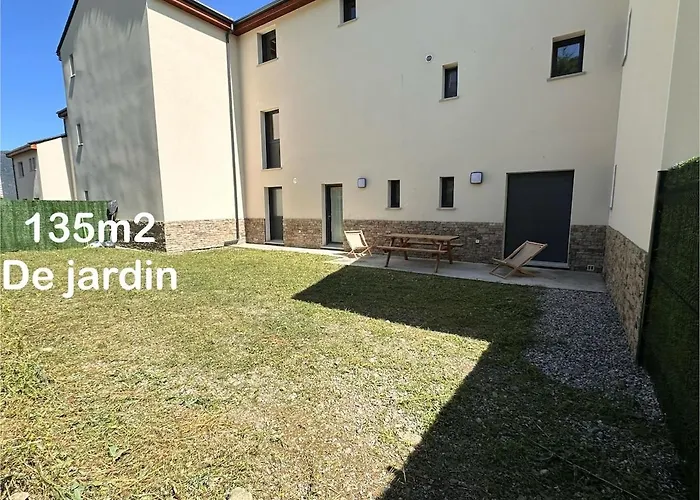 Neuf Avec Jardin 6pers Διαμέρισμα *